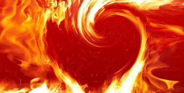 عکس آتش عاشقانه