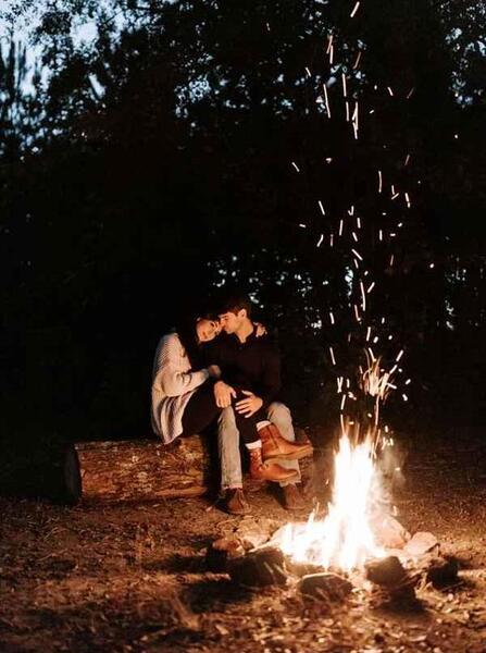 عکس آتش عاشقانه