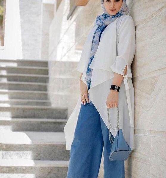 عکس مانتو جلو باز برای افراد چاق