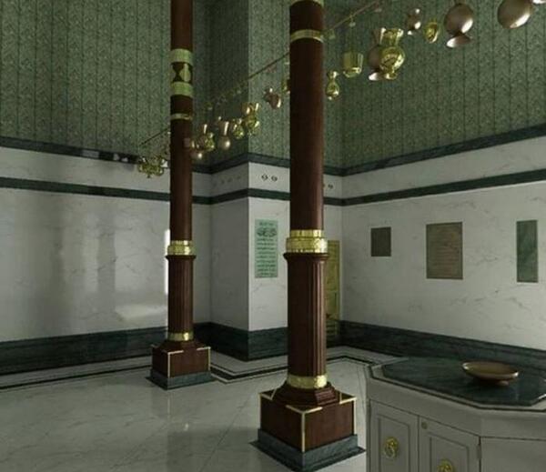 عکس سقف خانه خدا