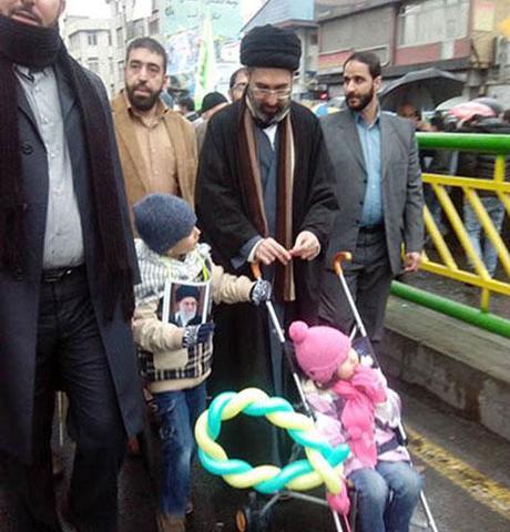 عکس پسر خامنه ای