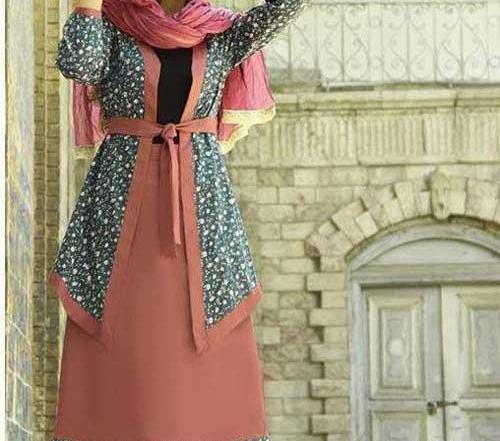 عکس مدل مانتو دخترانه گل گلی