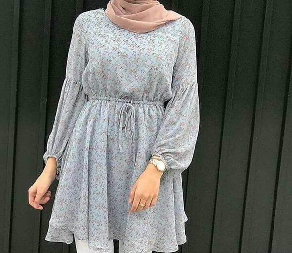 عکس مدل مانتو دخترانه گل گلی