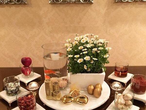 عکس سفره هفت سین فانتزی در اینستاگرام
