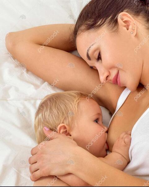 عکس نوزاد و مادرش