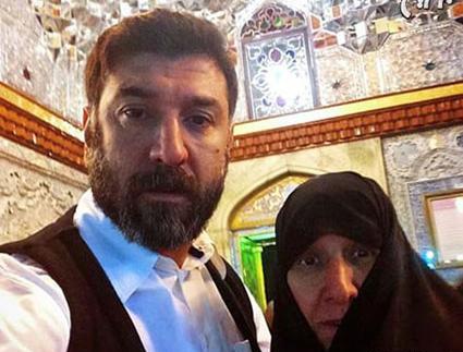 عکس خواهر و داماد علی انصاریان