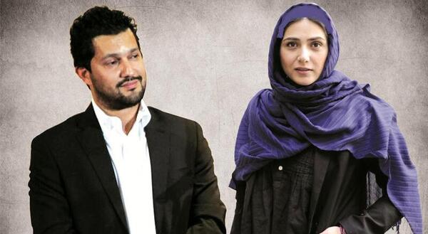 عکس حامد بهداد و باران کوثری