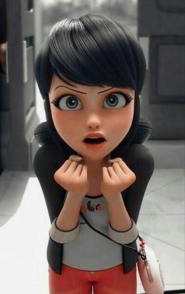 عکس مرینت عصبانی