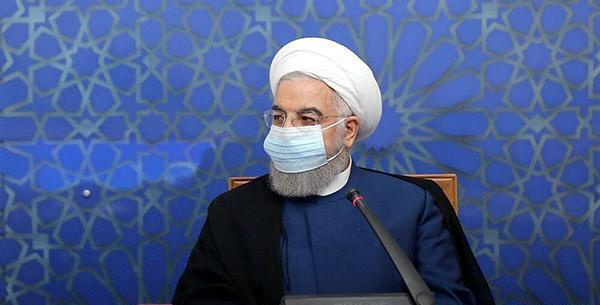 عکس خنده دار از روحانی