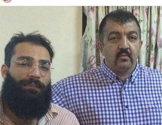 عکس حمید صفت در ماه عسل