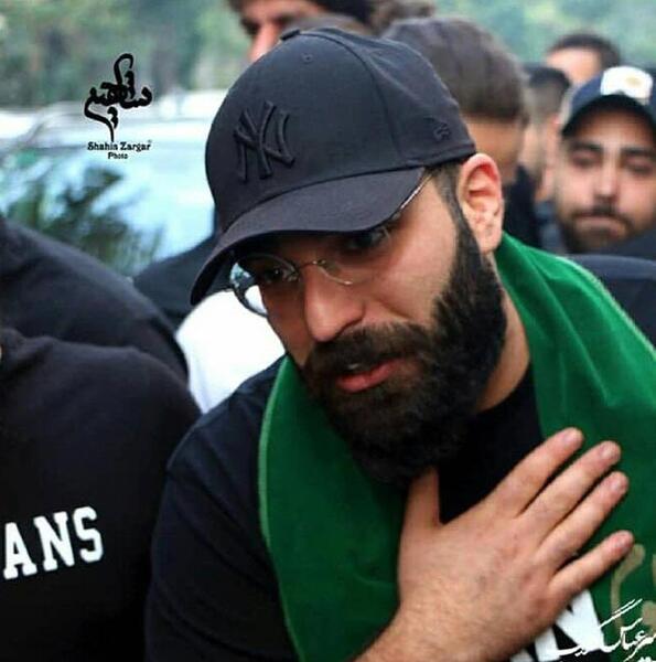 عکس حمید صفت در ماه عسل