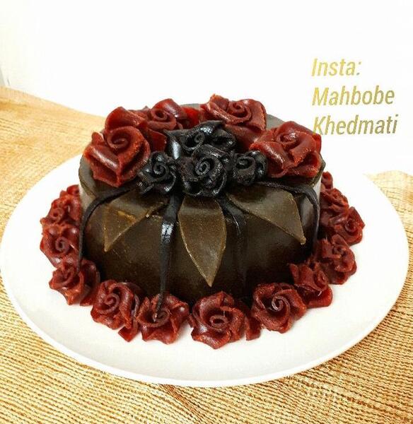 عکس لواشک شکلات