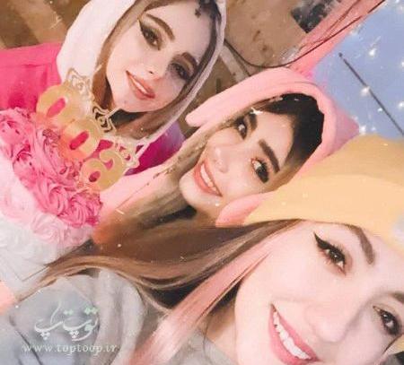 عکس نیکا و متین لب گیریعکس نیکا و متین برای پروفایل