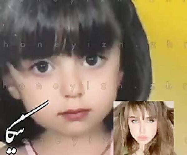 عکس بچگی نیکا فلاحی