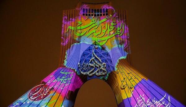 عکس سه بعدی نیمه شعبان