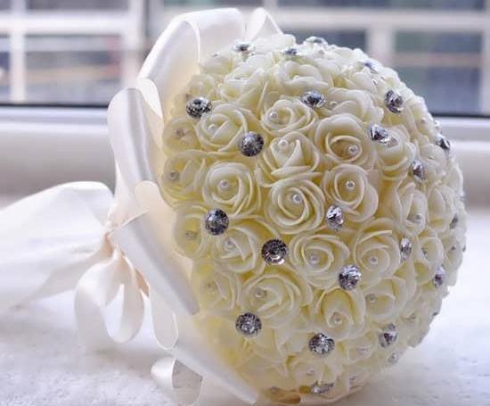 عکس ایده برای دسته گل عروس