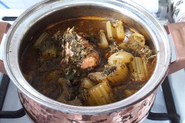 عکس خورشت کرفس با مرغ