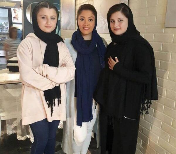 عکس ابوالفضل رجبی و سارا و نیکا