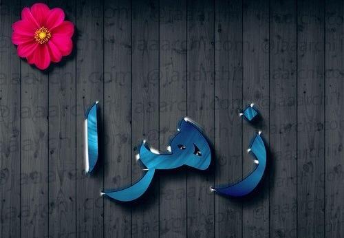 عکس نوشته زهرا ساده