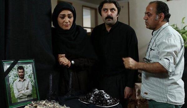 عکس تینا عبدی در سریال انام