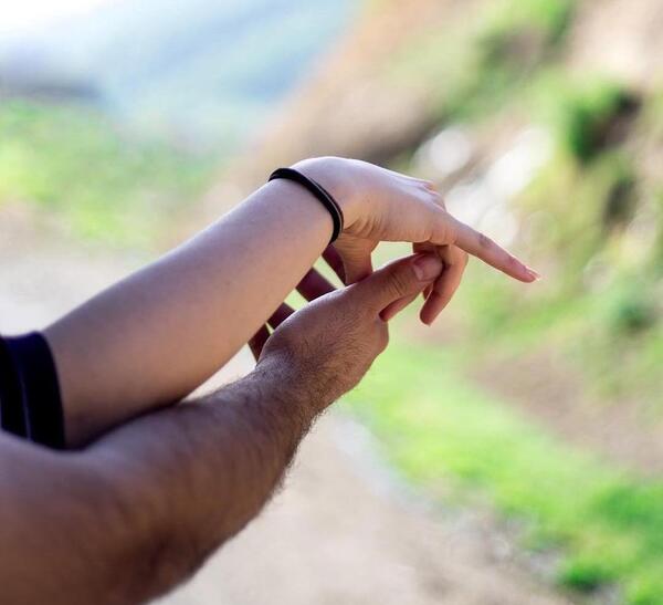 عکس دونفره طبیعی عاشقانه