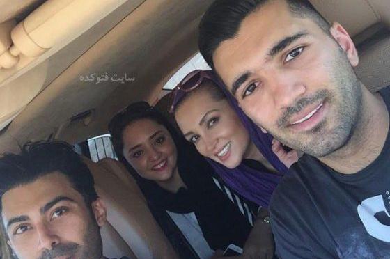 عکس محسن مسلمان و همسرش