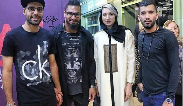 عکس محسن مسلمان و همسرش