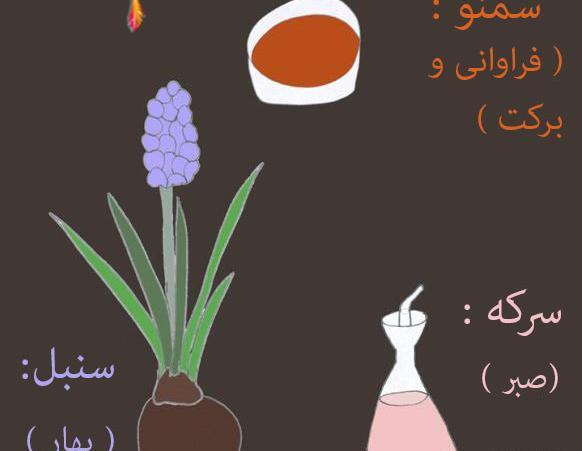 عکس قرآن روی سفره هفت سین