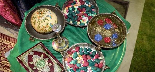 عکس عروس شب حنابندان