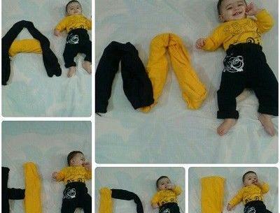 عکس نوشته پسرم شش ماهگیت مبارک