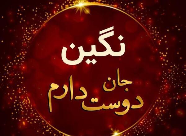 عکس نوشته نگین جونم
