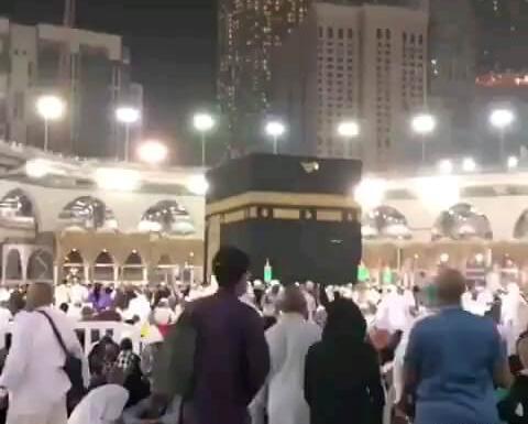 عکس متحرک طواف کعبه