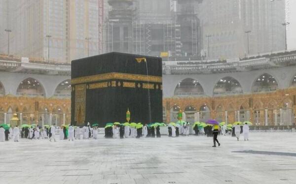 عکس متحرک طواف کعبه