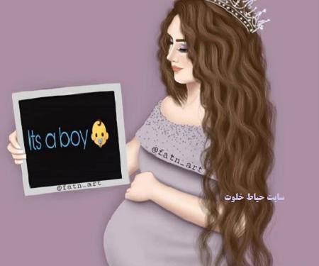 عکس بارداری فانتزی دختر