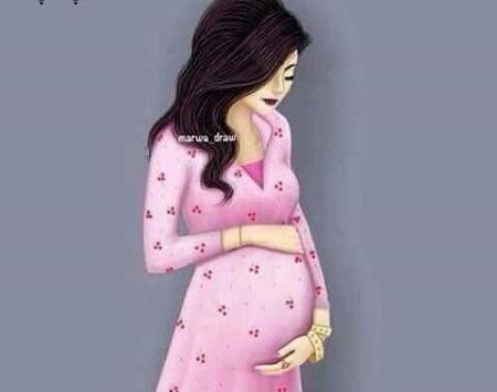 عکس بارداری فانتزی دختر