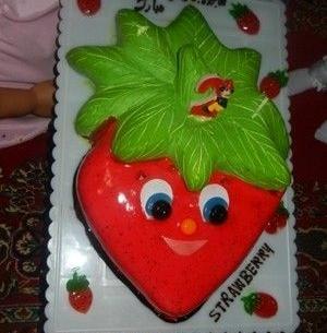 عکس کیک ساجده