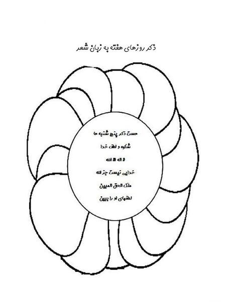 عکس ذکر روز یکشنبه