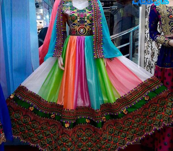 عکس لباس مجلسی افغانی میخوام