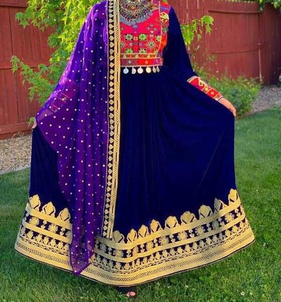 عکس لباس مجلسی افغانی میخوام
