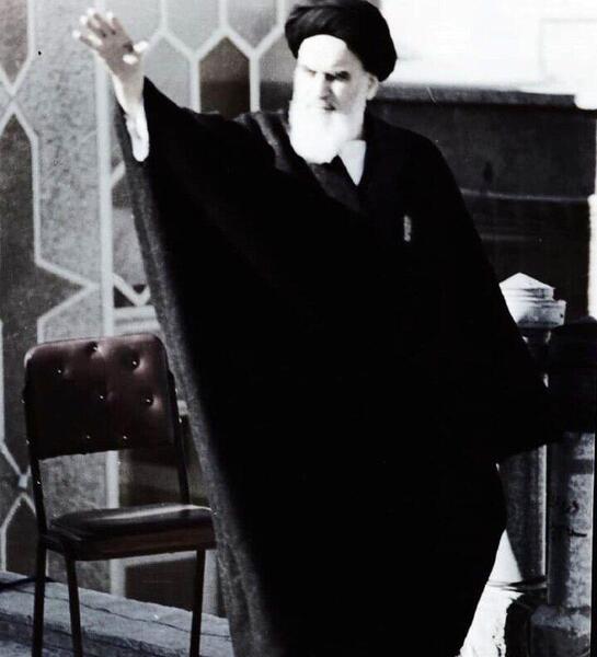 عکس خنده دار خمینی