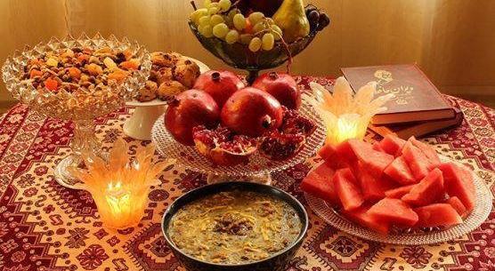عکس ایده برای چیدمان شب یلدا