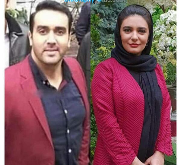 عکس زن پوریا پور سرخ