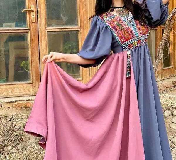 عکس لباس افغانی ساده