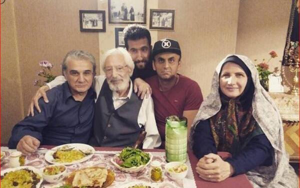 عکس زهرا سعیدی وهمسرش