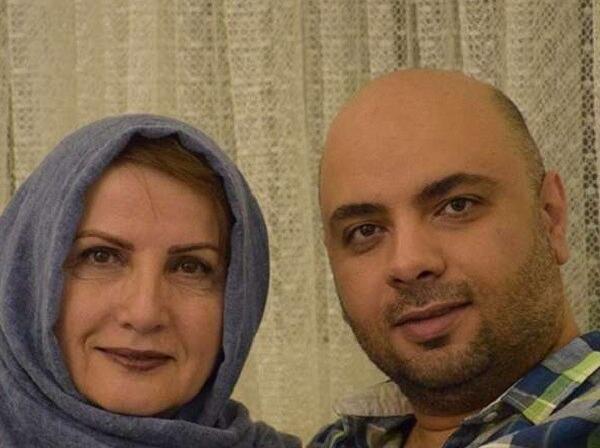 عکس زهرا سعیدی وهمسرش