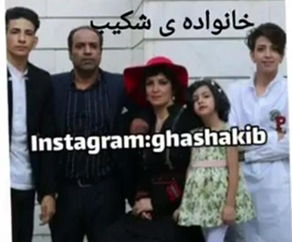 عکس خانواده طاها بهمنی