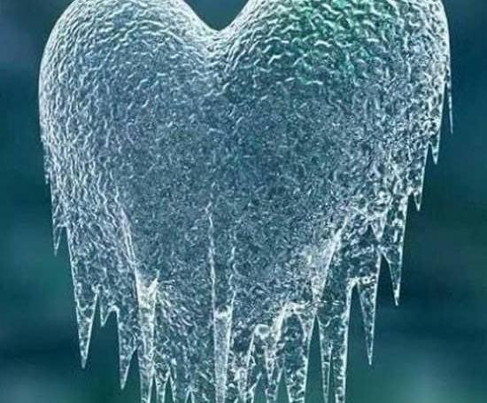 عکس قلب یخی عاشقانه