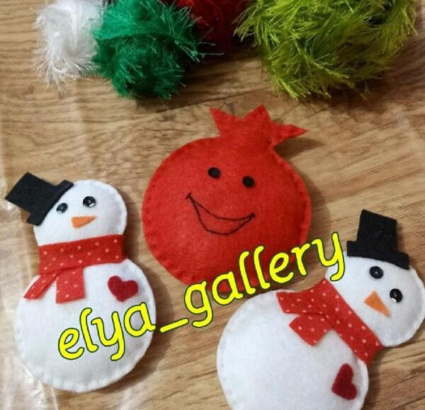 عکس آدم برفی برای یلدا