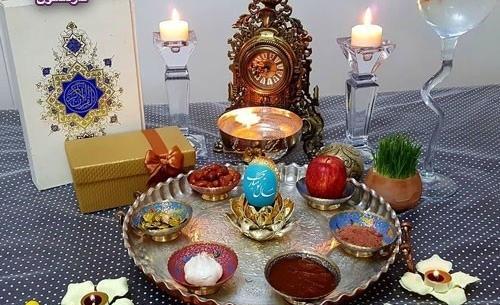 عکس ایده برای سفره هفت سین نی نی سایت