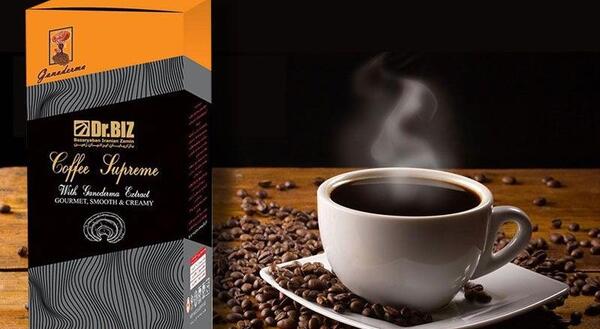 عکس قهوه گانودرما موکا